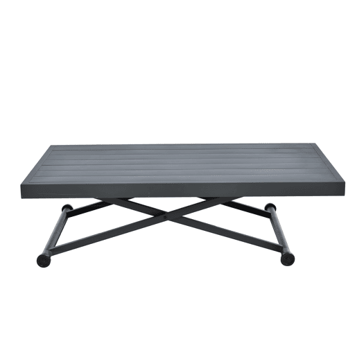 Mesa de jardim com tampo elevável CAMBRE antracite Mesa de jardim com tampo elevável CAMBRE antracite
