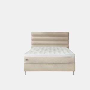 Sommier estofado com pés em L 180x200cm cru VIENA HILDING