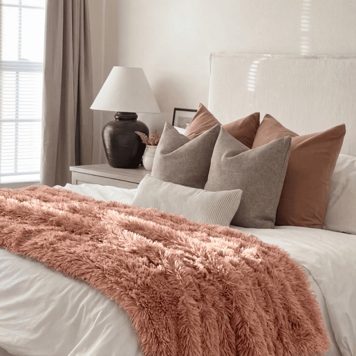 Manta NEW LUXURY poliéster 160x220cm cor cinza
