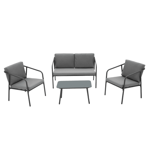 Conjunto de jardim NARÓN cor cinza Conjunto de jardim NARÓN cor cinza