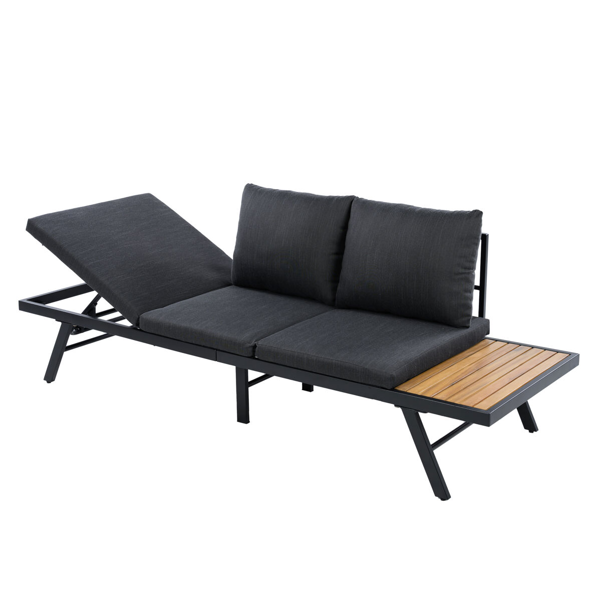 Sofá de jardín RONDA color negro