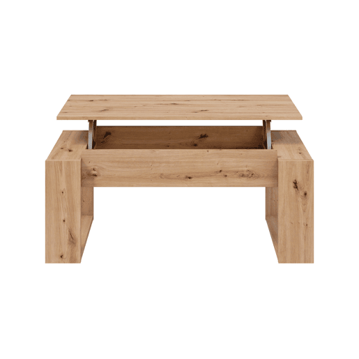 Mesa de centro elevável NOVA cor carvalho