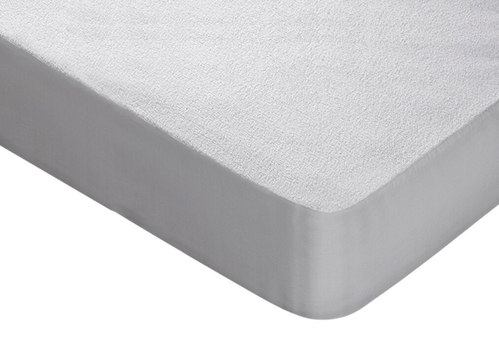 Protector de colchón flex rizo impermeable algodón cama 150cm