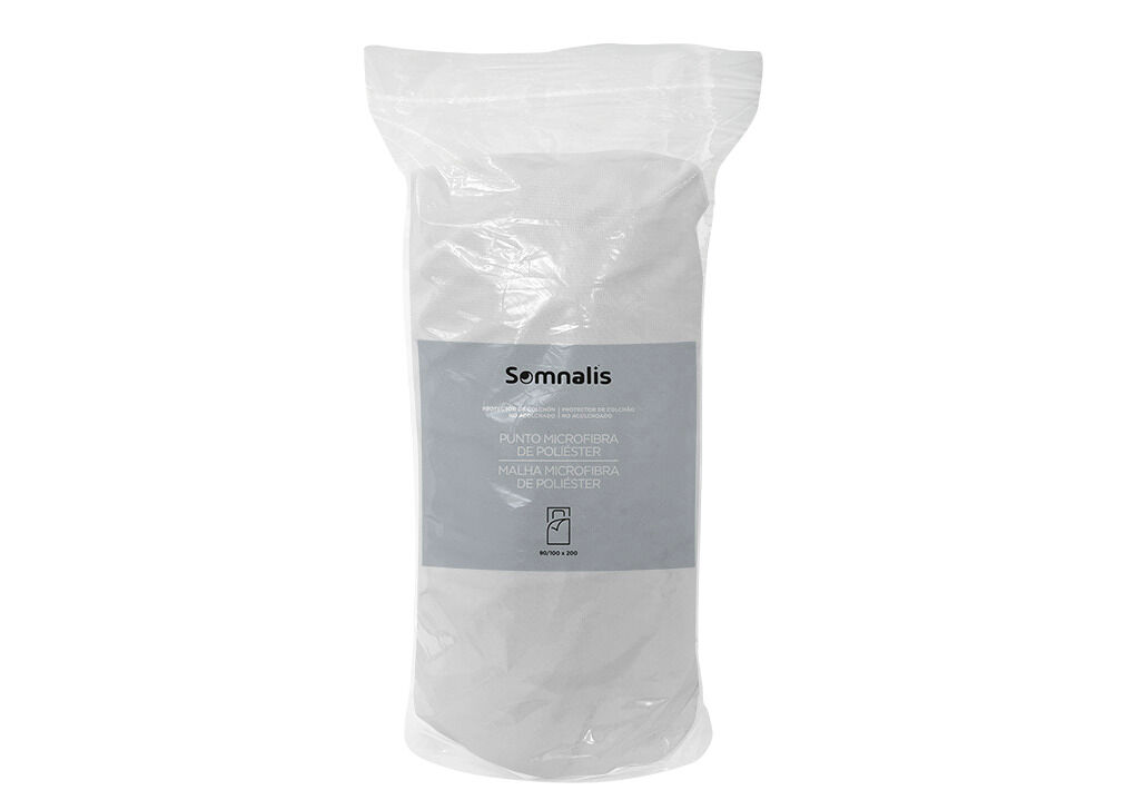 Protector de colchón somnalis microfibra para cama de 135 - 140cm