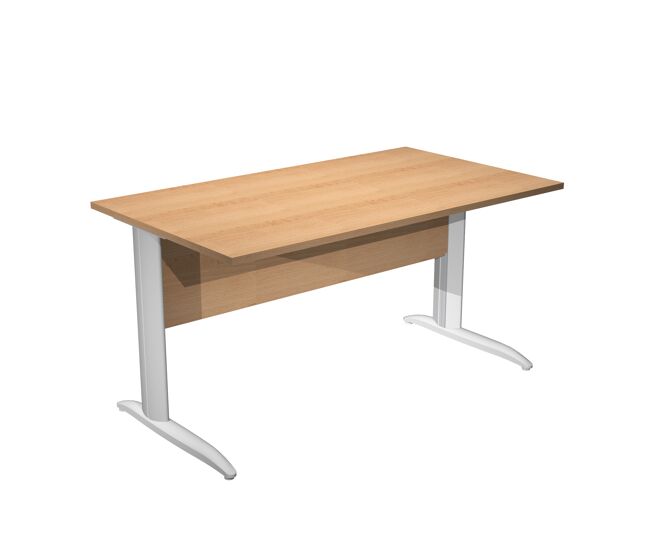 Escritorio presto t color madera 72,5x80x160cm