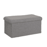 Baú desdobrável TEDDY 38x76x38cm cinzento