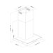 Campana decorativa T invertida CATA LEGEND Campana decorativa T invertida CATA LEGEND Inox
