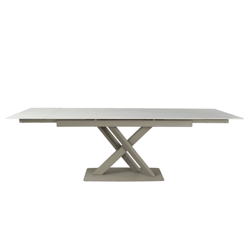 Mesa de jantar extensível EVORA bege
