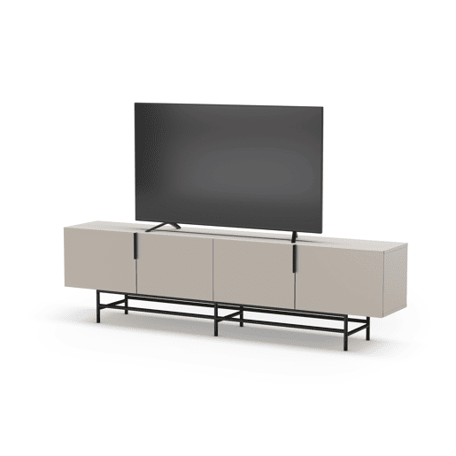 Móvel de TV com 4 portas DIAL 200cm creme Móvel de TV com 4 portas DIAL 200cm creme