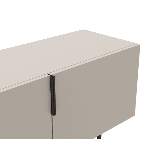 Móvel de TV com 4 portas DIAL 200cm creme Móvel de TV com 4 portas DIAL 200cm creme
