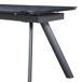 Mesa de comedor extensible NUNGWI Mesa de comedor extensible NUNGWI Negro