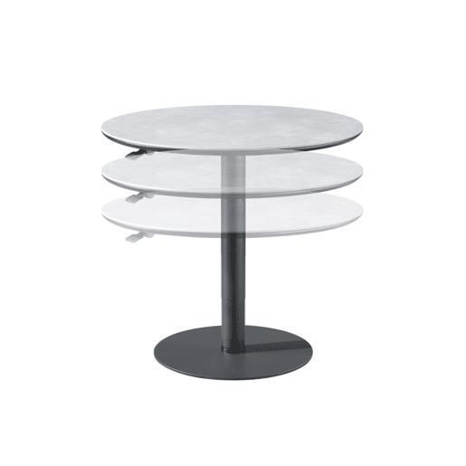 Mesa de jantar elevável VEGAS cinza