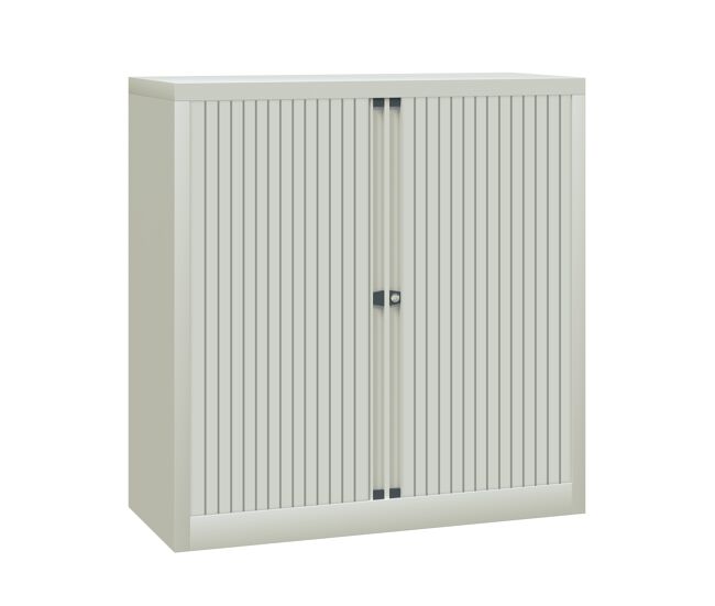 Armario BISLEY puertas correderas color gris 100x100cm