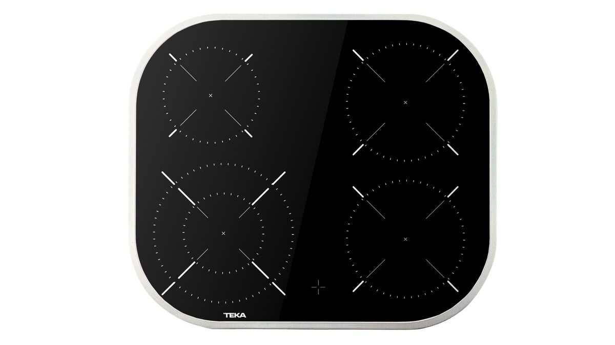 Placa vitrocerámica TEKA TCC64000 4 Zonas 59cm negra