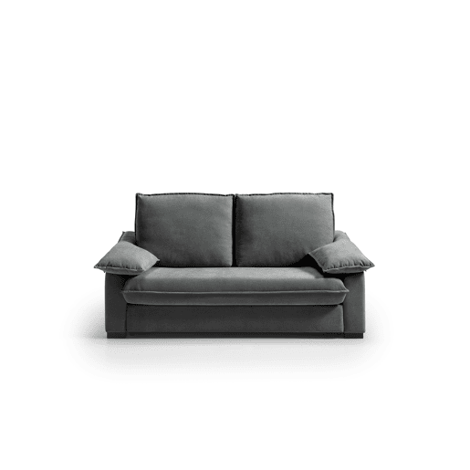 Sofá cama 3 lugares DODO cor cinza médio Sofá cama 3 lugares DODO cor cinza médio