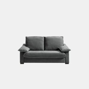Sofá cama 3 lugares DODO cor cinza médio
