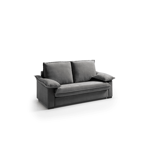 Sofá cama 3 lugares DODO cor cinza médio Sofá cama 3 lugares DODO cor cinza médio