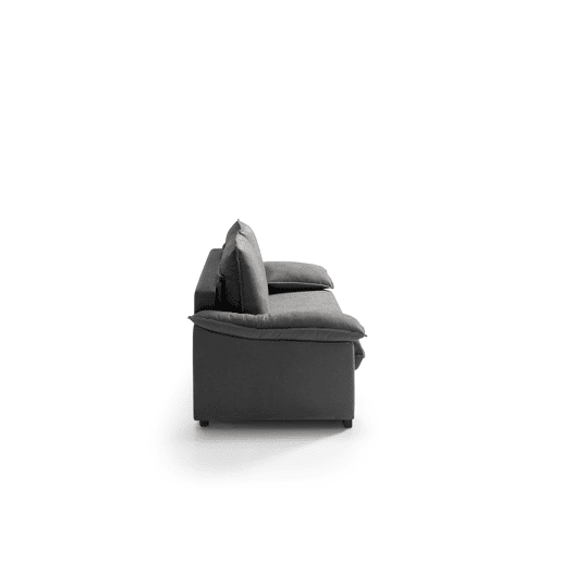 Sofá cama 3 lugares DODO cor cinza médio Sofá cama 3 lugares DODO cor cinza médio