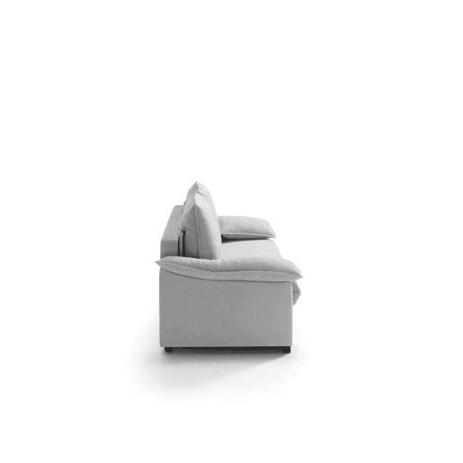 Sofá cama 3 lugares DODO cor cinza claro