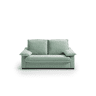 Sofá cama 3 lugares DODO cor verde água