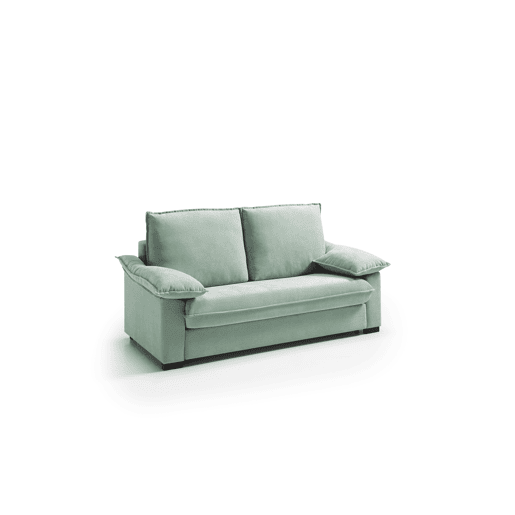 Sofá cama 3 lugares DODO cor verde água