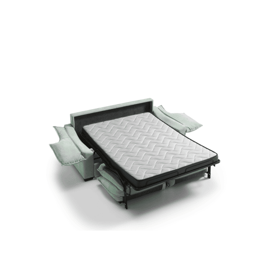 Sofá cama 3 lugares DODO cor verde água