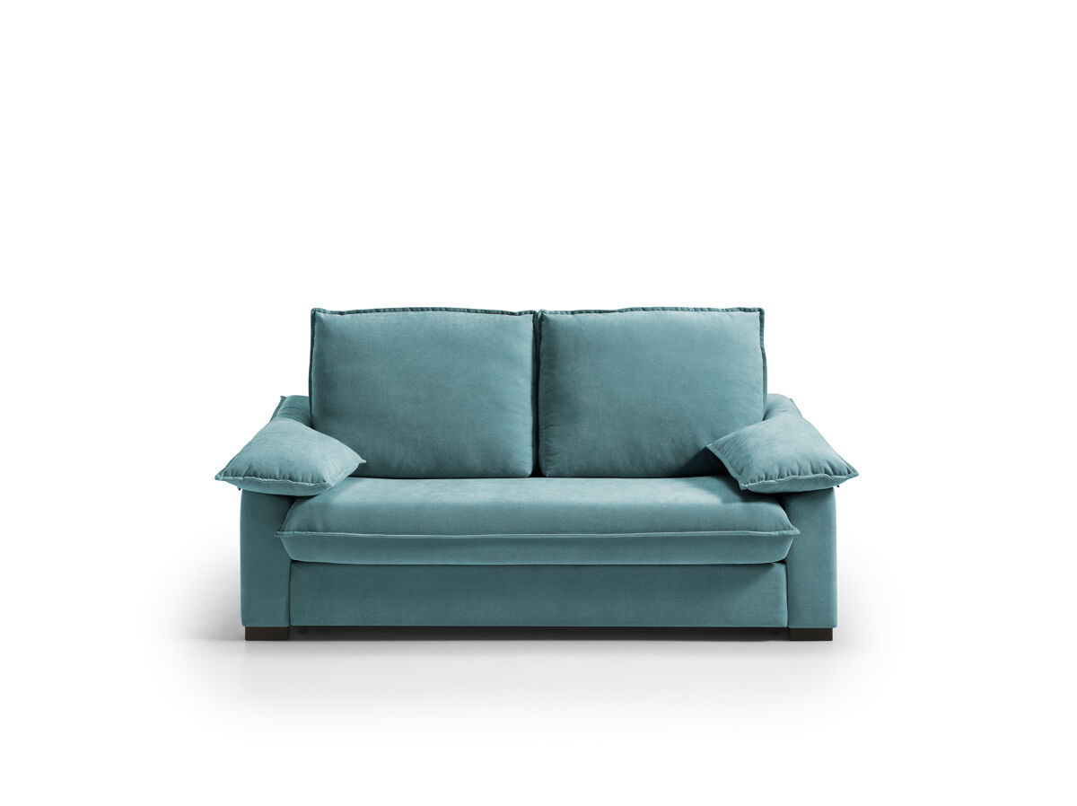 Sofá cama 3 plazas dodo color turquesa