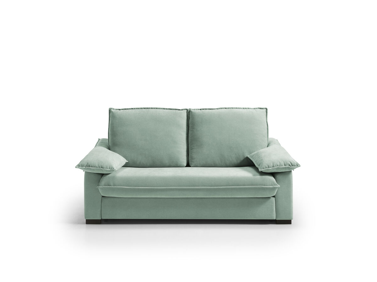 Sofá 3 plazas dodo color verde agua
