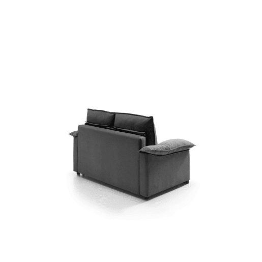Sofá 3 lugares DODO 188cm cor cinza médio Sofá 3 lugares DODO 188cm cor cinza médio