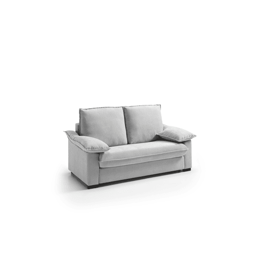 Sofá 3 lugares DODO 188cm cor cinza claro