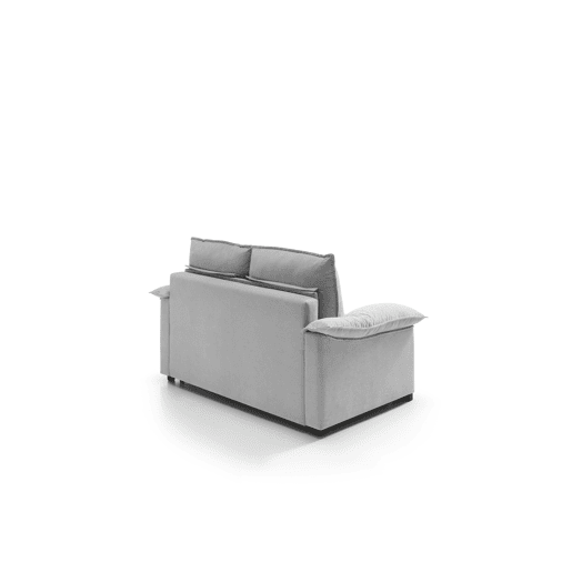 Sofá 3 lugares DODO 188cm cor cinza claro