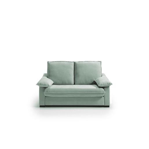 Sofá 3 lugares DODO 188cm cor verde água