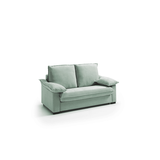 Sofá 3 lugares DODO 188cm cor verde água