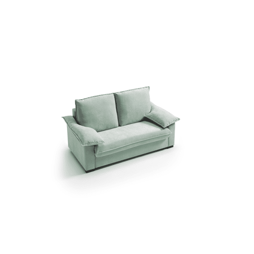 Sofá 3 lugares DODO 188cm cor verde água