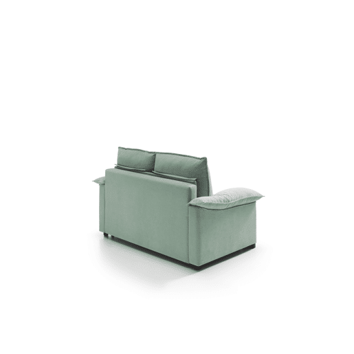 Sofá 3 lugares DODO 188cm cor verde água