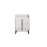 Mesa de cabeceira com 2 gavetas 41x58x38cm glaciar MOMA SOMNALIS