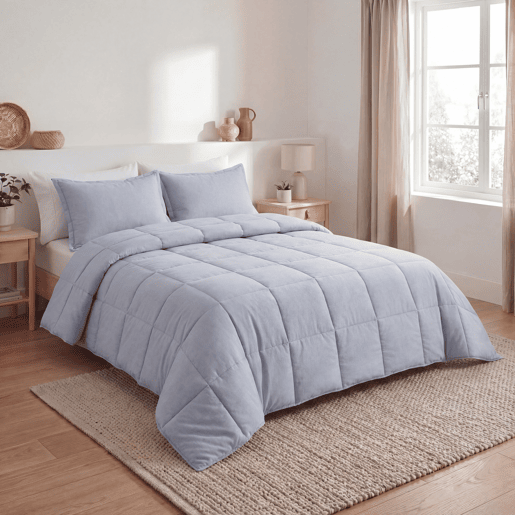Edredão MONTBLANC Somnalis cama 135cm cor cinza