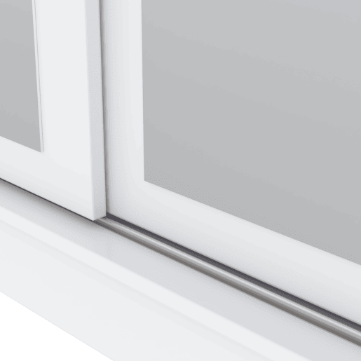 Roupeiro TOUCH II 150x215cm 2 portas de correr e espelho branco