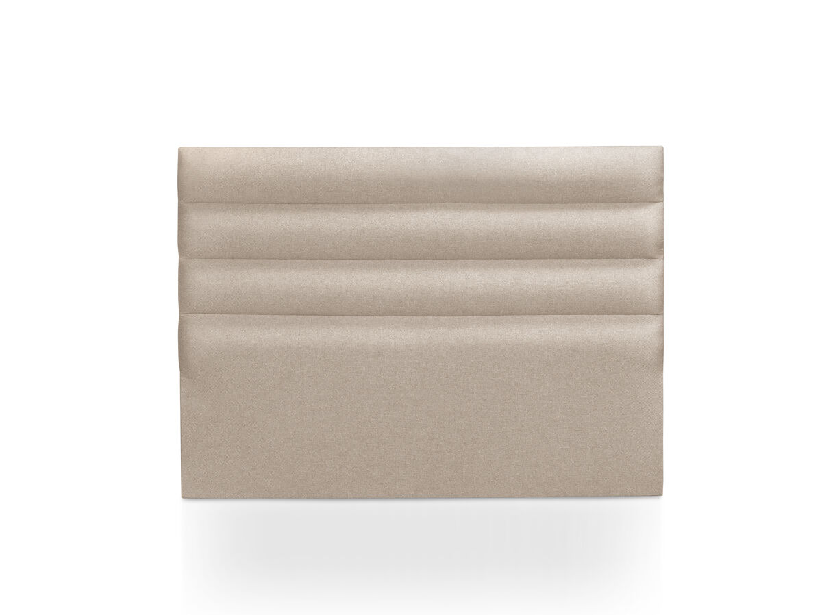 Cabecero tapizado en tela yute 160x117x8cm VIENA SOMNALIS