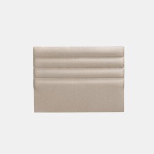 Cabeceira estofado em tecido yute cru 160x117x8cm VIENA SOMNALIS