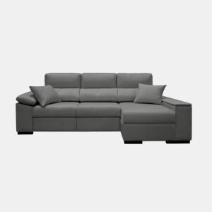 Chaise longue reversível OASIS cor cinza escuro