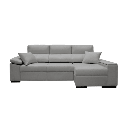 Chaise longue reversível OASIS cor cinza claro