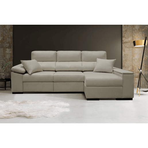 Chaise longue reversÃvel OASIS cor vison Chaise longue reversÃvel OASIS cor vison