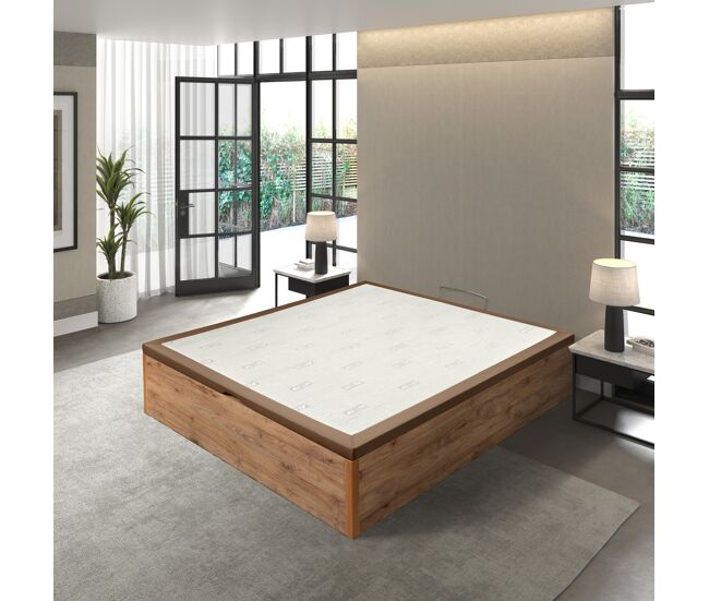 Canapé de madera 150x200cm glaciar space 30 somnalis