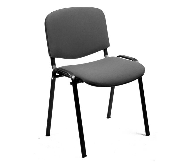 Pack de 4 sillas unisit confidente dado tapizada gris