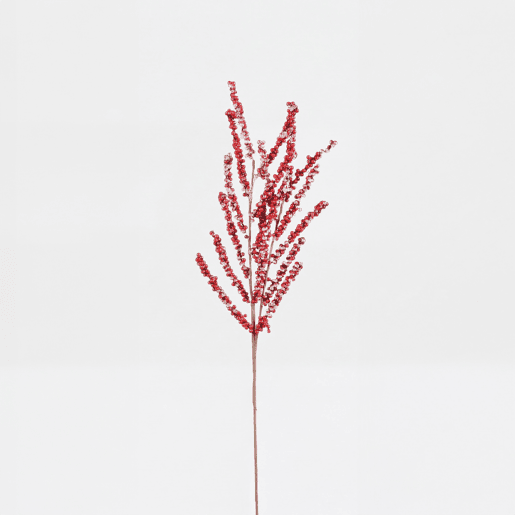 Planta artificial BERRYSPRAY vermelha 80cm marca MICA DECORATIONS