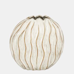 Vaso de cerâmica JOVI branco 15,5x27cm marca MICA DECORATIONS