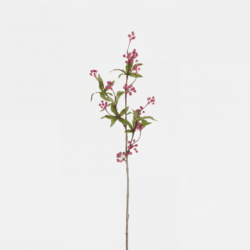Planta artificial BERRYSPRAY púrpura 71cm marca MICA DECORATIONS
