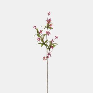 Planta artificial BERRYSPRAY púrpura 71cm marca MICA DECORATIONS