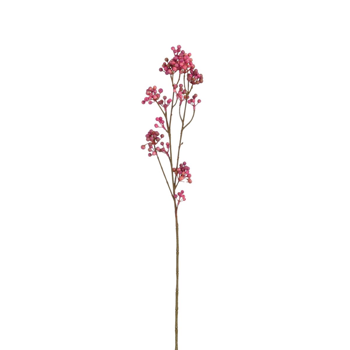 Planta artificial BERRYSPRAY rosa 66cm marca MICA DECORATIONS